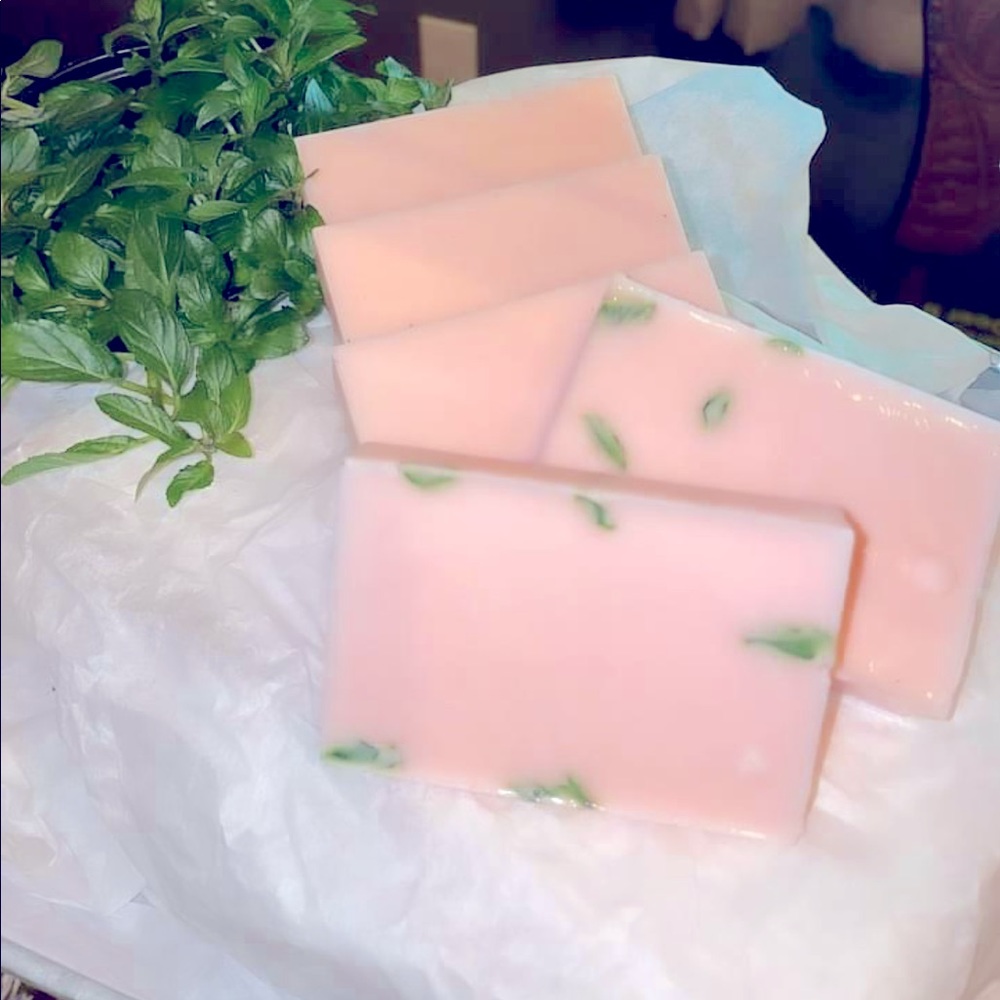 🍉Watermelon Mint Goats milk soap 🍉